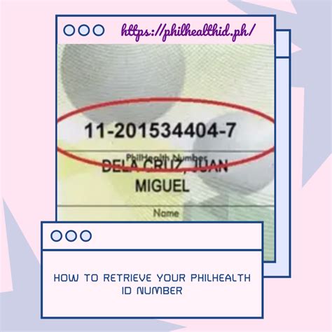 forgot philhealth number
